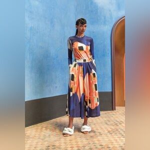 HENRIK VIBSKOV
LONG CUT SEW T SHIRT - LAYERED DRAPES size L